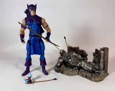 Marvel Select Ojo de Halcón Edición Coleccionista 7” Figura Diamante Seleccionar Suelta Completa Foto 1 de 4