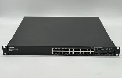 Dell PowerConnect 6224 24-Port Gigabit Ethernet Network Switch/No Charger - Image 1 of 4