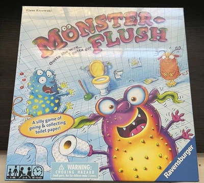 Juego Monster Flush Outta the Way I Gotta Go Monster Ravensburger SELLADO Foto 1 de 2