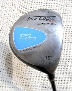 Tour Logic SX7 Ladies 15*Deg 3 Wood 42" RIGHT-HAND ~ Ladies Flex Graphite Shaft - Picture 1 of 8