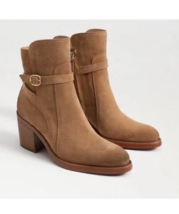 NUEVO Sam Edelman Simona Marrón Dorado Caramelo Mujer Botas Zapatos Talla 8 M Botas NUEVO - Imagen 1 de 12