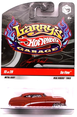 Larry's Garage #15 So Fine 2008 Hot Wheels ft. marrón oscuro rojo WLLW5spkRR's Foto 1 de 4