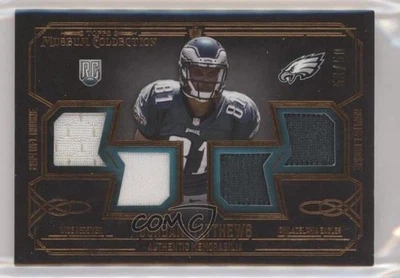 2014 Topps Museum Collection Rookie Quad Relics Copper /50 Jordan Matthews RC - Image 1 of 2