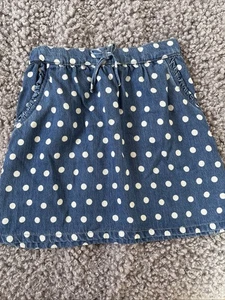 Crew Girls Denim Spot Skirt - Picture 1 of 3