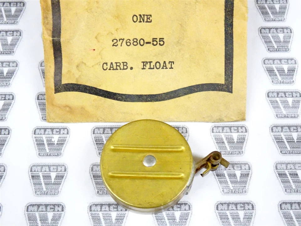 Harley Davidson NOS NEW 27680-55 Float B BT BTF BTH BTU Hummer Pacer Ranger Scat - Image 1 of 3