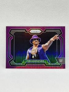 2024 Panini Prizm WWE, The Godfather Purple Prizm #'D /149, #79, Near Mint/Mint - Picture 1 of 2