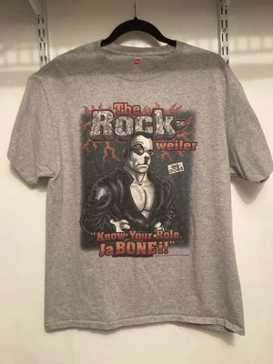 Винтажная футболка Big Dogs «Rock Weiler» пародия на рок WWE размер L - Изображение 1 из 4