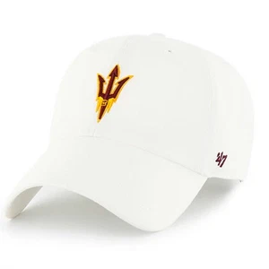 Arizona State Sun Devils 47 Brand Clean Up Adjustable Hat - White - Picture 1 of 1