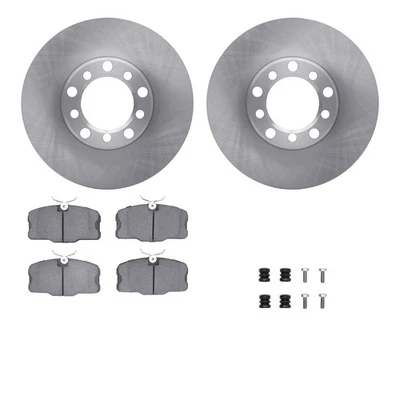For Mercedes-Benz 500SEC 1984-1985 R1 Concepts Front Brake Kit w Optimum Pads Foto 1 de 3