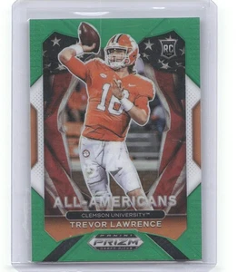 2021 Panini Prizm Draft Picks Collegiate #181 Trevor Lawrence Green - Picture 1 of 2