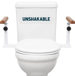 Lunderg WC-Sicherheitsgeländer für Senioren - einfache Installation & super stabile Arme - Bild 1 von 3