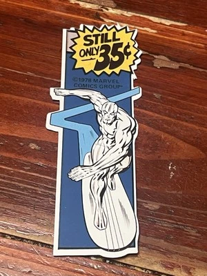 "Pegatina de vinilo Silver Surfer Marvel Corner Box 5""" Foto 1 de 2