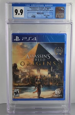 Assassin's Creed Origins - Sony PlayStation 4 PS4 - Graded CGC 9.9 A++ SEALED - Image 1 of 2