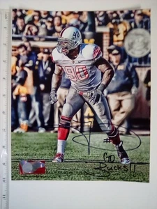 OSU Offensive Tackle Taylor Decker 2014 Fiesta Bowl National Chamion, NFL Detroi - Bild 1 von 5