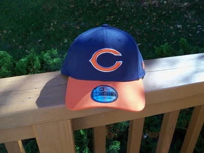 NFL Чикаго медведи New Era 39Thirty FLEX FIT шляпа ~ размер ~ средний ~ большой - Изображение 1 из 4