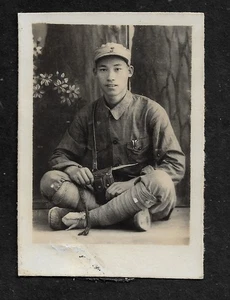 Original WW2 China  Eighth Route Army Mauser Pistol Leggings Chinese Army  WWII - Picture 1 of 3