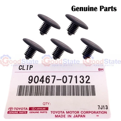Genuine Toyota LandCruiser 79 78 Series LJ HZJ HDJ FZJ KZJ Clip x5 - Image 1 of 3