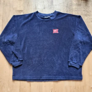 Vintage Miller High Life Fleece Crew Neck 90s Sweatshirt USA L - Picture 1 of 8