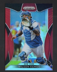 2019 Panini Prizm #108 Wilson Ramos Red Prizm - Picture 1 of 2