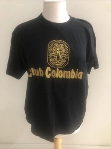 Club Colombia Black Tee Shirt Men Sz XL - Picture 1 of 5