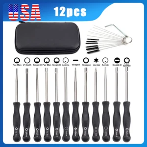 12x Screwdriver  Adjustment Tool Carb Adjust Kit for 2 Cycle Engine - Picture 1 of 5