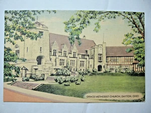 1952 Grace Methodist Church, Dayton, Ohio Postcard - Picture 1 of 1