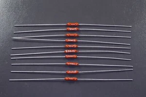 Lot of 10 CD1/8R Texas Instruments Carbon Film Resistor 536 Ohm 1% 1/8W 125mW - Picture 1 of 2