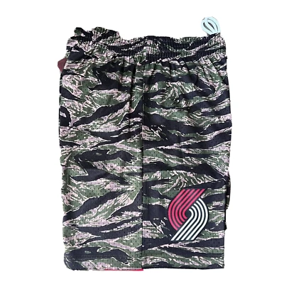 Pantalones Cortos Mitchell & Ness Swingman Portland Trail Blazers 91 Talla M $100 Camuflaje Tigre Foto 1 de 4