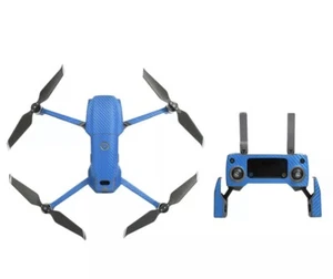 3M Blue Sticker Skin for DJI Mavic 2 Pro / Zoom Vinyl Not Carbon Fiber - Picture 1 of 4