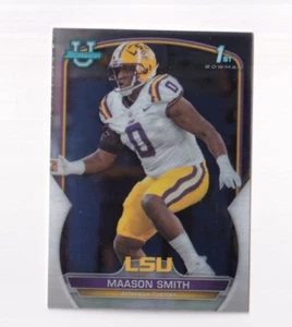 (5) Maason Smith 2022 Bowman University Chrome Rookie Lot #9 LSU Tigers - Bild 1 von 1