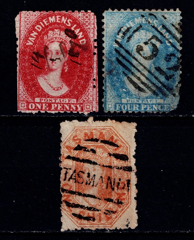 Tasmania Sc# 29-31-34 usado CV $126 gtc17 Foto 1 de 1