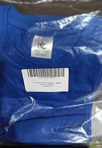 B&C T-SHIRT  #E190,  Gr. S, royal blau , Kurzarm - Bild 1 von 1