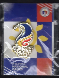 PHILIPPINE SPORTS COMMISSION PIN. PHILIPPINE NATIONAL GAMES - Picture 1 of 2