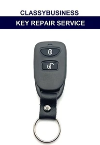 Repair service for Hyundai Tucson Santa Fe i10 2 Button Remote Key Fob Fix Case - Picture 1 of 1