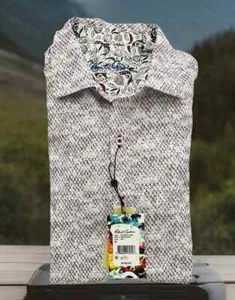 NEW Robert Graham Designer LS Shirt BLURRED VISION Geometric Classic Fit $198 - Picture 1 of 13