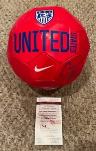 CARLI LLOYD Autographed Signed US Women's USA Nike Soccer Ball JSA COA/HOLO - Picture 1 of 4