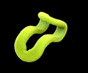 10x Connectors Hooks Space Saving Clothes Coat Hanging Flocked Hanger  - Picture 1 of 6