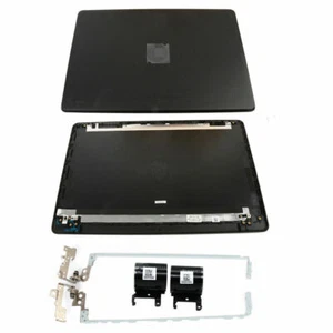 New Black For HP 15-BS 15T-BR 15-BW Back Cover+Hinges+Hinge Cover 924899-001 - Photo 1/6