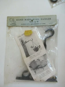 Vintage HAND MADE Palumbo Ornamental Iron and Copper Wall Hanger No. 6-W NIP - Picture 1 of 7