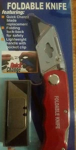 Foldable Knife Quick Change  - Picture 1 of 3