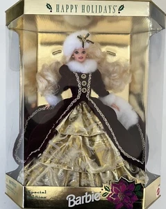 NEU IM KARTON!  Barbie 1996 Happy Holidays Special Edition - Bild 1 von 2