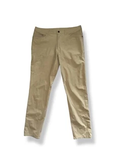 Lululemon Hose Herren ABC Classic Fit Warpstreme Stretch LM5426S Gr. 34 x 33 khaki - Bild 1 von 8