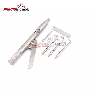 Juego de 6 piezas de pistolas removedoras de corona dentales automáticas de instrumentos quirúrgicos - Imagen 1 de 2