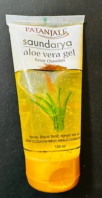 Patanjali - Gel de Aloe Vera Saundarya Kesar Chandan - 150 ml Foto 1 de 2