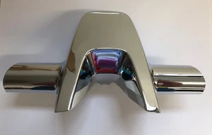 OEM NEW NOS Polaris Rear Lighting Housing, Chrome, Genuine Part P/N 5143494-156 - Foto 1 di 9