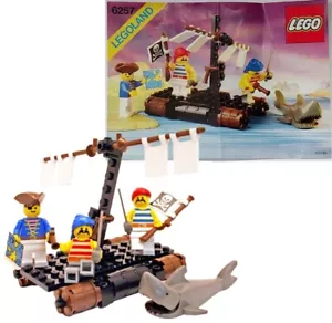LEGO® Piratas 6257 Castaway balsa balsa piratas figura e instrucciones de construcción - Imagen 1 de 5