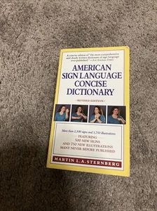 Amerikanische Gebärdensprache prägnantes Wörterbuch - Bild 1 von 4
