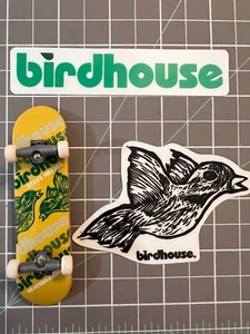 Tech Deck Birdhouse Steve Nesser Wood Cut Bird Skateboard Sticker & Fingerboard - Bild 1 von 10
