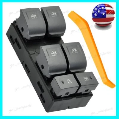 23427098 Interruptor de ventana eléctrica del conductor delantero para Chevy Silverado 1500 GMC Sierra EE. UU. Foto 1 de 4