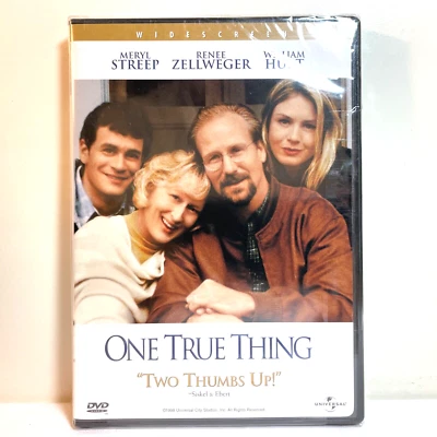 ONE TRUE THING (1998) DVD Meryl Streep, Renee Zellweger - Drama NEW - Imagem 1 de 4